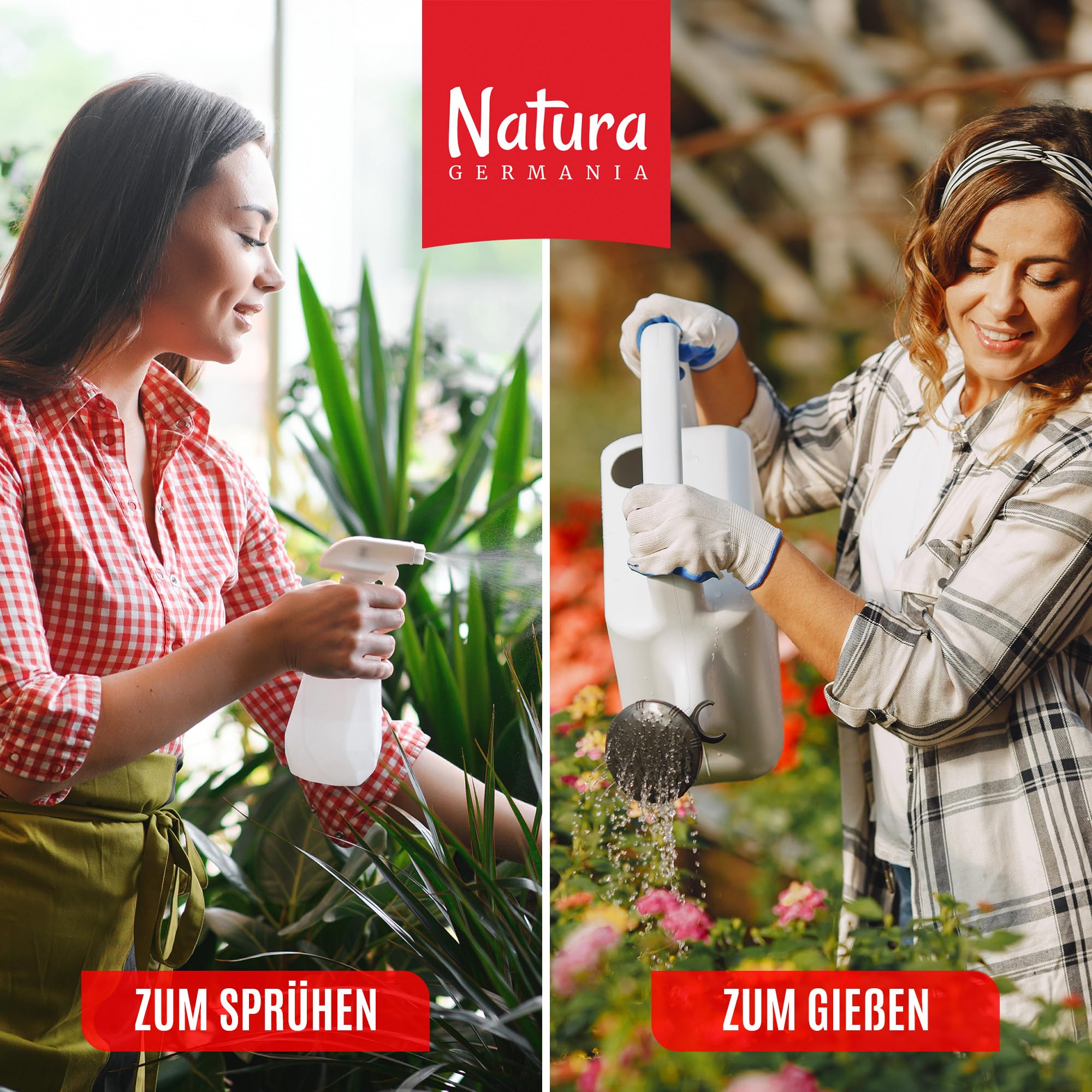 Natura Germania® Neemöl 500ml mit Waschnußextrakt mit Sprühflasche und Messbecher - Ergibt 50 Liter sprühfertige Lösung - Neem Spray zur natürlichen Pflanzenpflege für Zimmerpflanzen/Gartenpflanzen 7