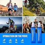 UTOBEST Soft Flask 150ML Collapsible Water Bottle for Running Hiking Cycling view 6