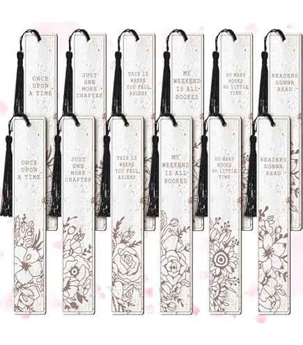 25 Sets Wedding Favors - Bamboo Pens & Bookmarks With Thank You Cards & Bags