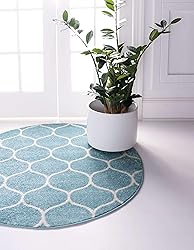 Unique Loom Trellis Frieze Collection Area Rug