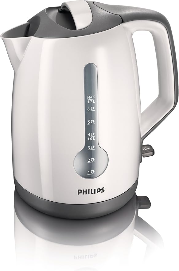 Philips HD4644/00 Energy Efficient Kettle, 3000 Watt, 1.7 Litre White