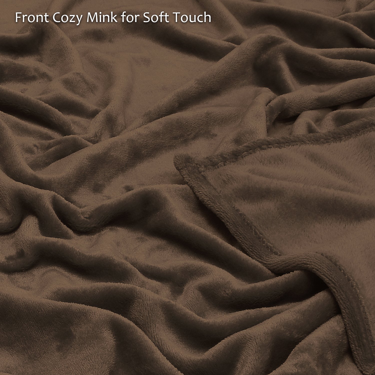 Adults Wearable Blanket with Sleeves Arms,Soft Cozy Plush Fleece Wrap Throws Blanket Robe for Women and Men Brown By Catalonia