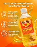 Decorator's Friend Wallpaper Stripper Bundle - 2x Stripping Liquid Kit view 2