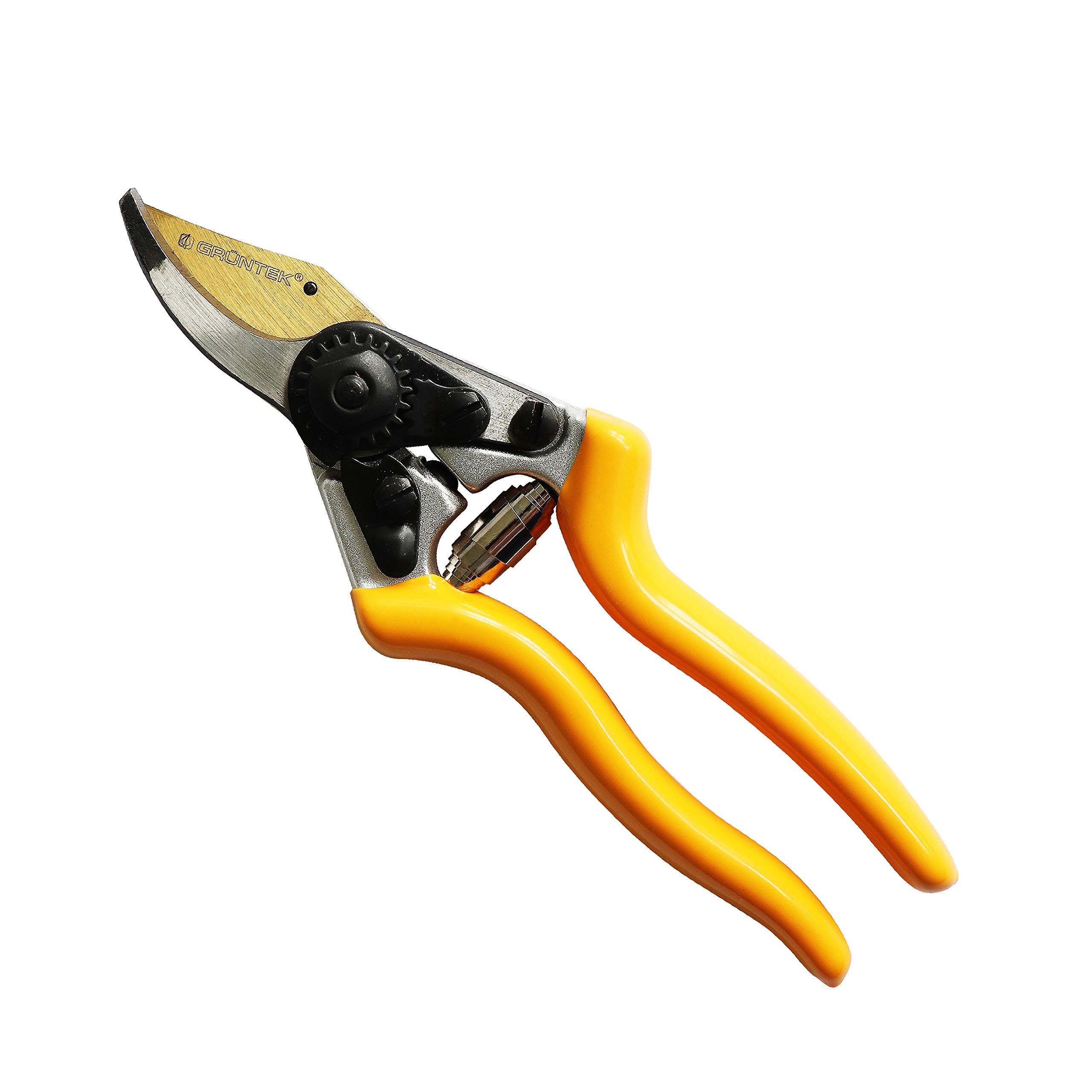 GRÜNTEK Z19 All-Round Pruning Shears – 200 mm Forged Bypass Garden Shears | Titanium-Coated Blade | Ergonomic Tree Trimmer