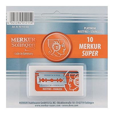 MERKUR Double Edge Razor Blades