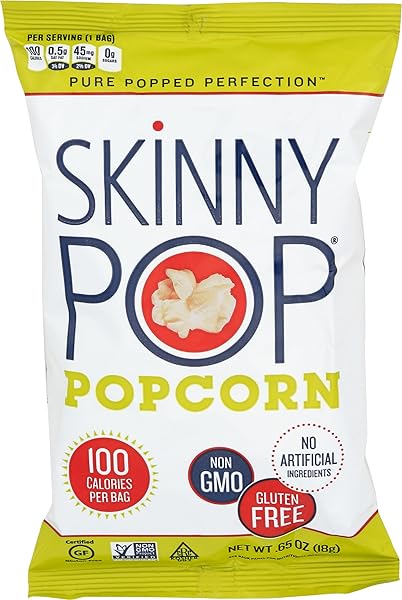 SKINNY POP POPCORN, 0.65 OZ