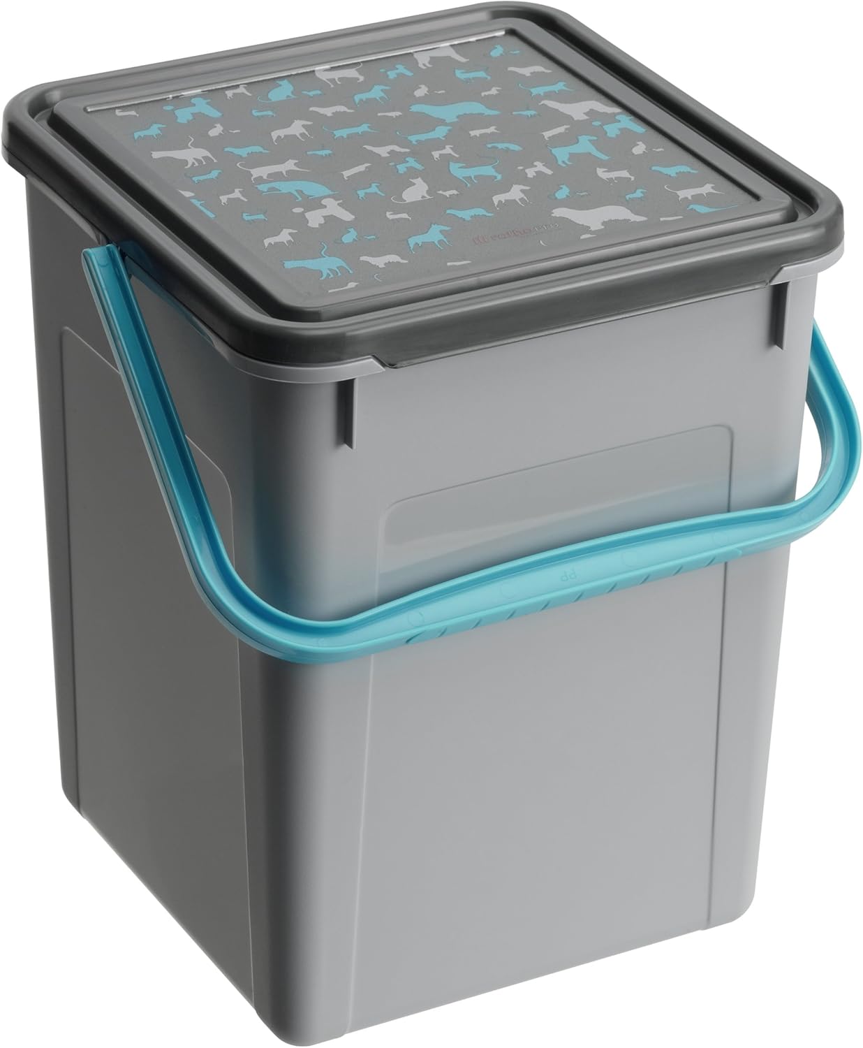 Rotho storage box for pet food, made from plastics (PP) container