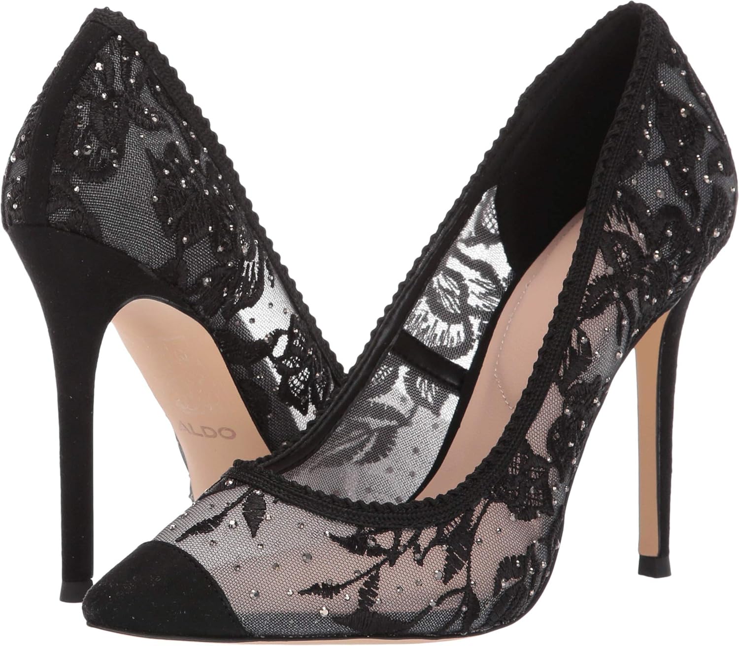 aldo lace heels