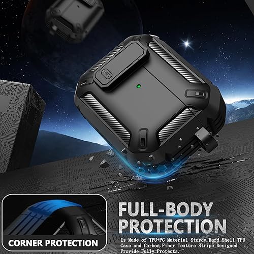 Polislime Airpods Pro 2nd/1st Generation Case Cover with Cleaner