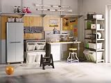 Curver Two Step Folding Stool Ladder Max Load 150kg Compact Storage Kitchen view 6