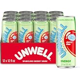 Unwell Energy Cherry Lime Ready to Drink, 12 Pack, 12 fl oz | Ready-to-drink energy beverage; cherry lime flavor; 12 fl oz bottles; 12-pack