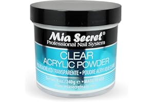 Mia Secret Clear Acrylic Powder (8oz)