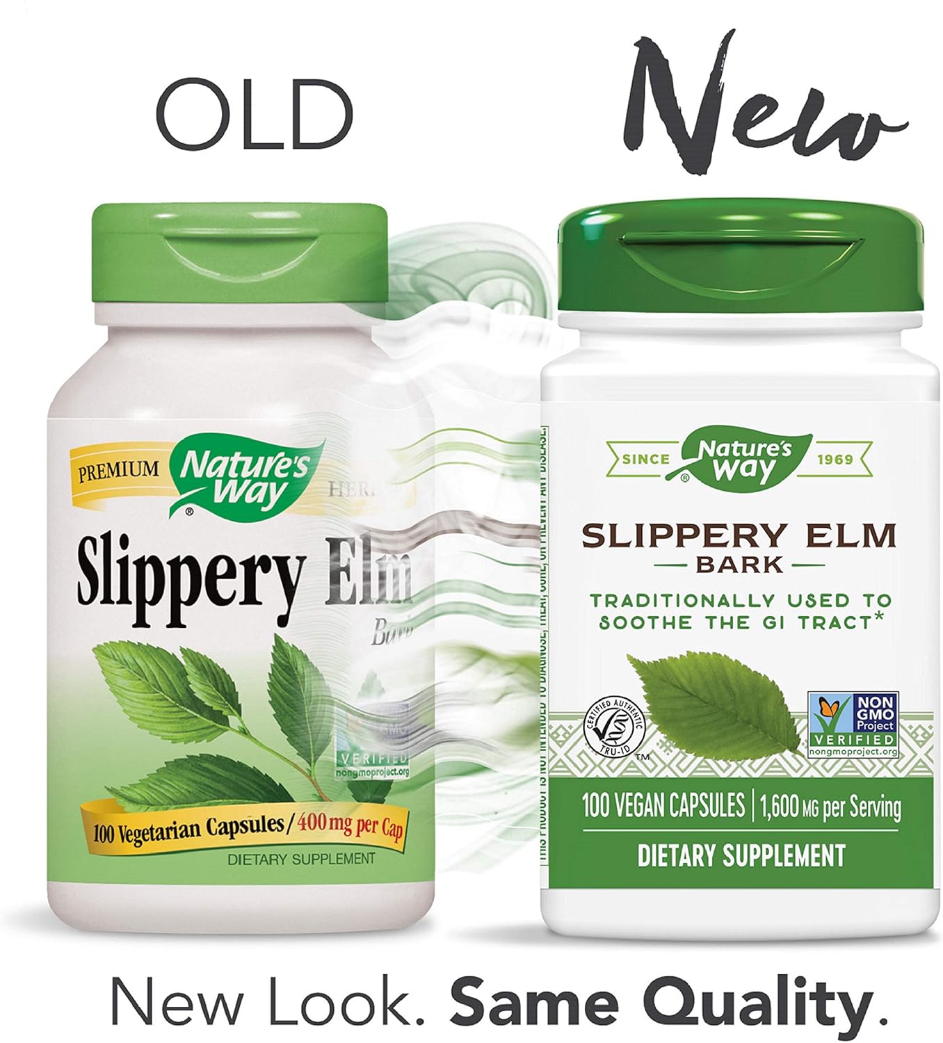 Nature's Way Slippery Elm Bark (Packaging May Vary): Health & Personal Care