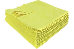 Eurow Microfiber Premium 16in x 16in 350 GSM Cleaning Towels 36-Pack