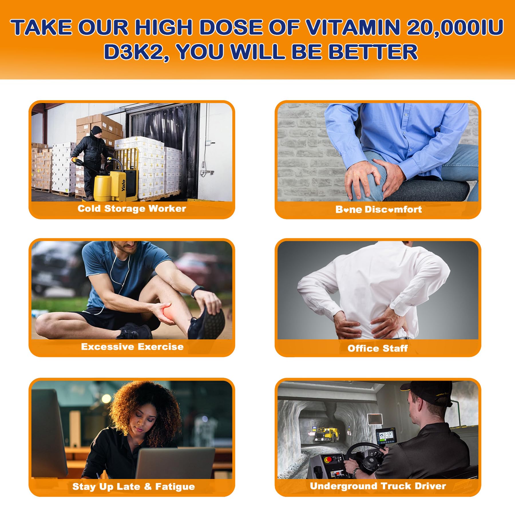 Mua Nextdia Vitamin D3 20,000 IU + K2(MK7) 200mcg-Optimal Vitamin D3 ...