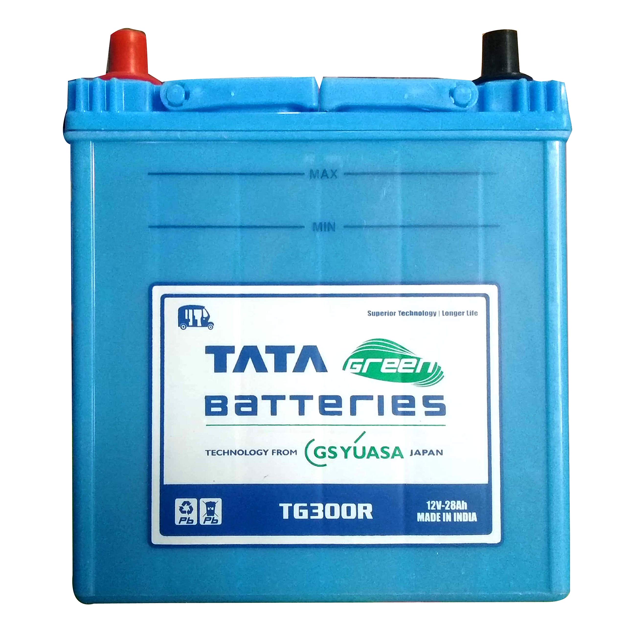 Buy Tata Green Battery Series 12V 24 Ah Utility Vehicle Battery (No