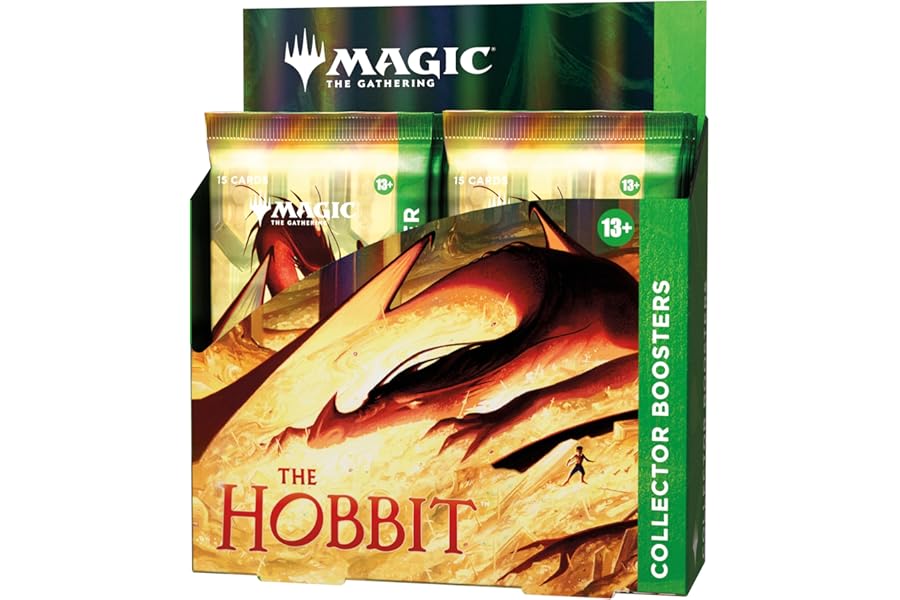 Magic: The Gathering | The Hobbit Collector Booster Box | 12 Packs + 1 Foil Box Topper Card | Collectible Trading Card Game