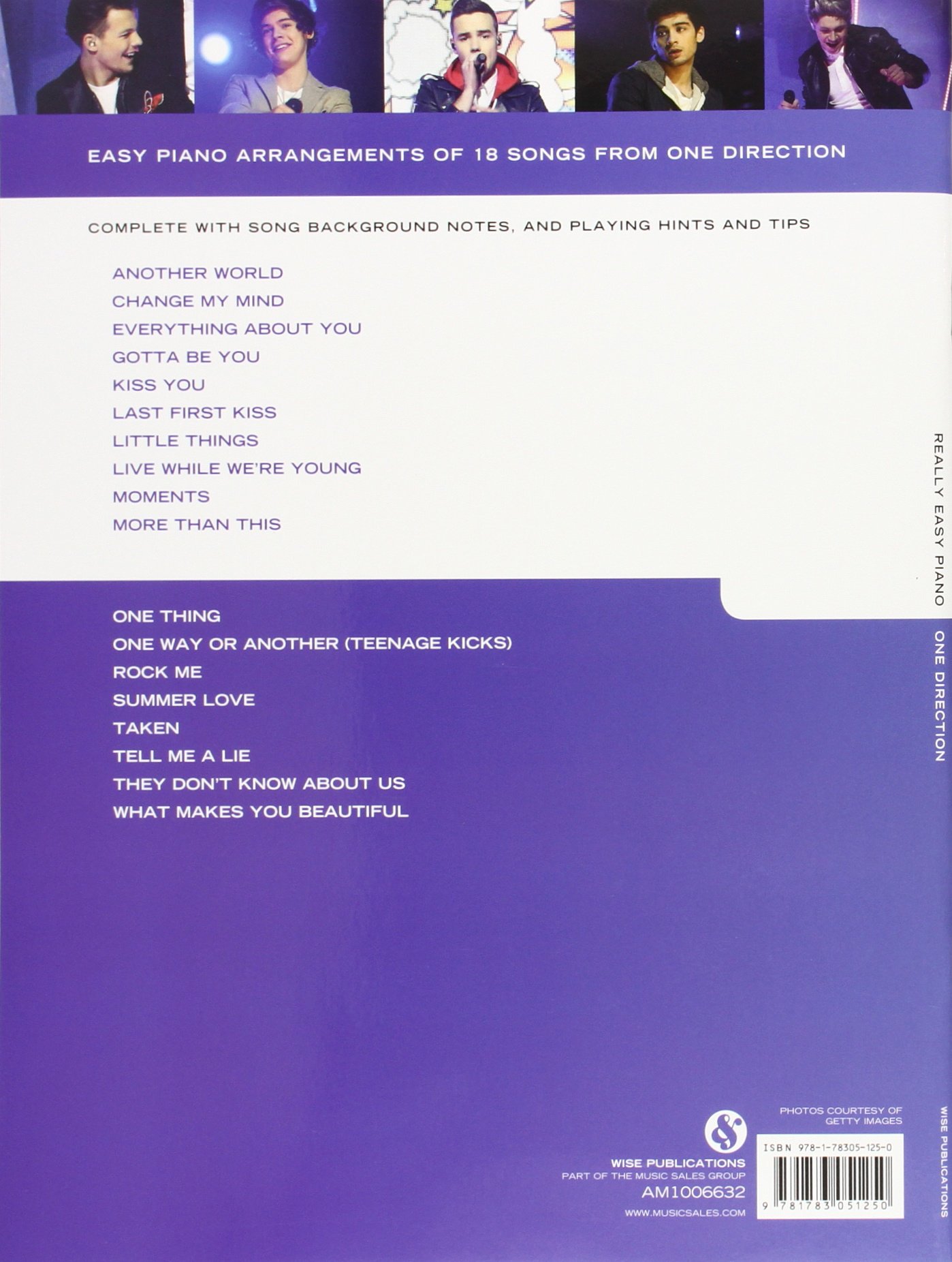 Really Easy Piano One Direction One Direction Amazon Com Books