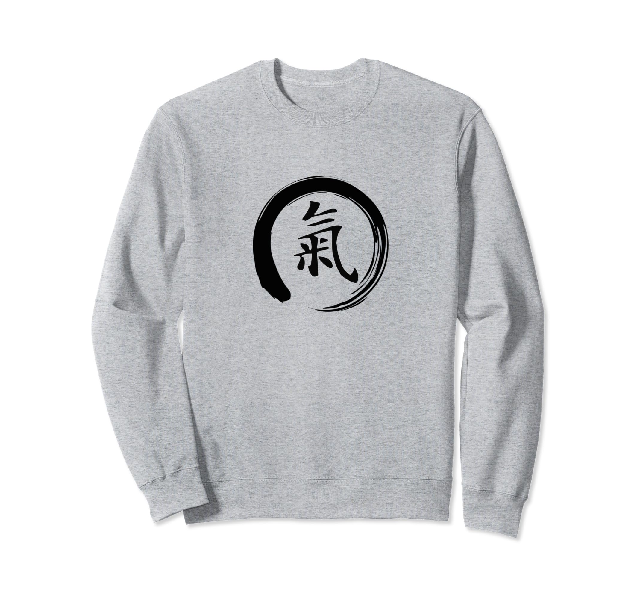 Tai Chi Beginner / Classic Qi / Chi Calligraphy Kanji Design Sweatshirt