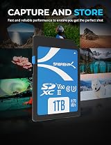 SABRENT 1TB V60 UHS-II SD Card 270MB/s 8K 4K Pro Photo Video (SD-TL60-1TB) view 2