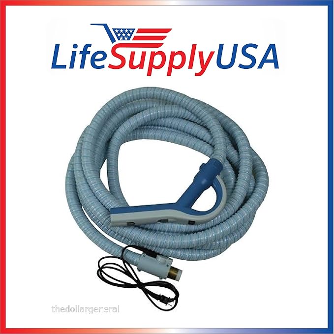 Blue / White Central Vacuum Cleaner Replacement Hose for Aerus / Electrolux 1580