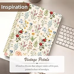Stanoha Cute Spiral Notebook journal A4 Aesthetic