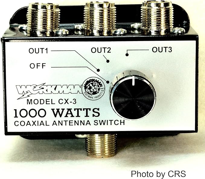 Twinpoint CX3 1000 Watt 3 Position Coaxial Antenna Switch Amazon.ca
