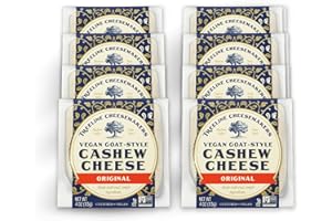 TREELINE TREENUT CHEESE Treeline Cheese Vegan Goat-Style 4 oz, 8-Pack (Original)