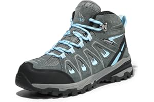 NORTIV 8 Women's Waterproof Hiking Boots Outdoor Trail Trekking Camping Hike Shoes
