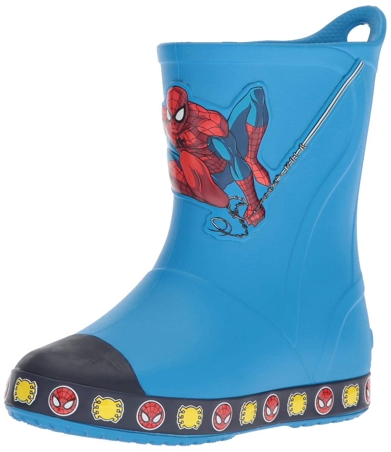 Crocs Kids' Bump It Spiderman Boot Slip-On