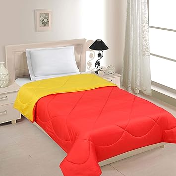 Buy Home Lovers Plain Polycotton Multicolor Single Reversible Ac