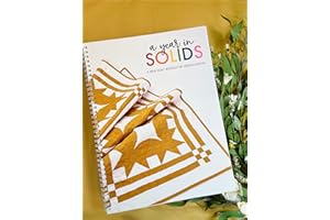 RILEY BLAKE DESIGNS A Year in Solids Quilt Pattern Booklet by Jessica Dayon