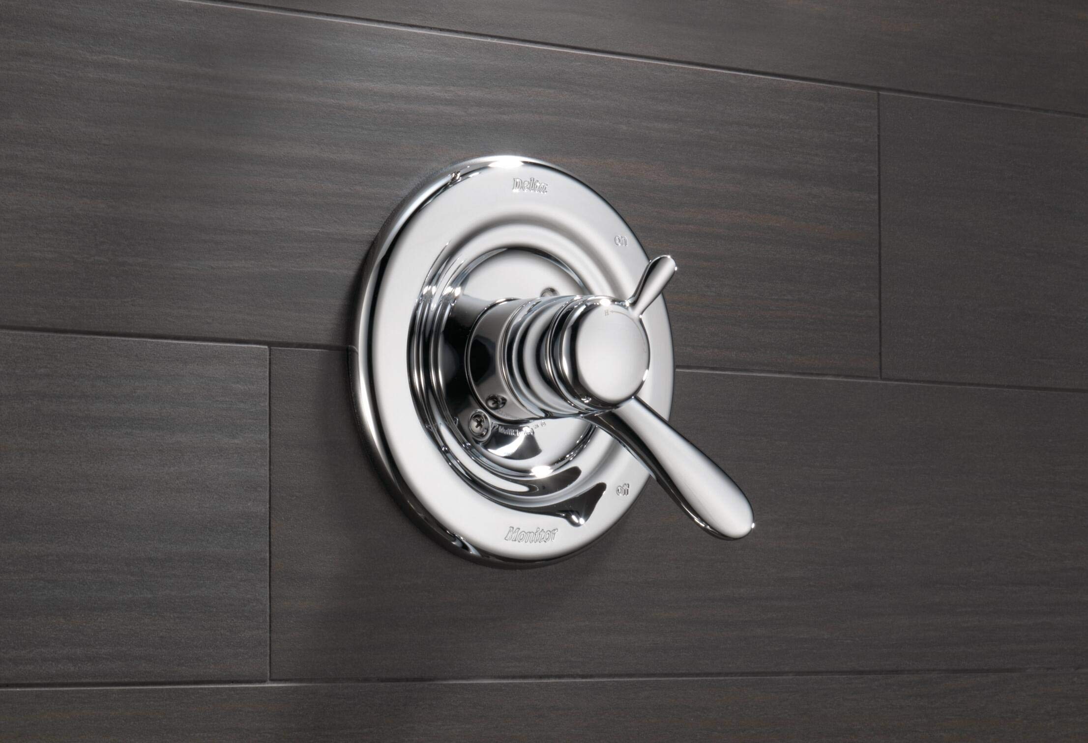 Delta T17038 Lahara Valve Trim, 4.00 x 4.00 x 5.00 inches, Chrome