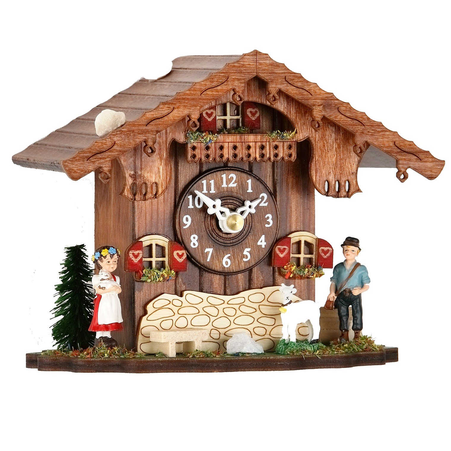 Trenkle Clock with Quartz Movement and Cuckoo Song TU 084 Q