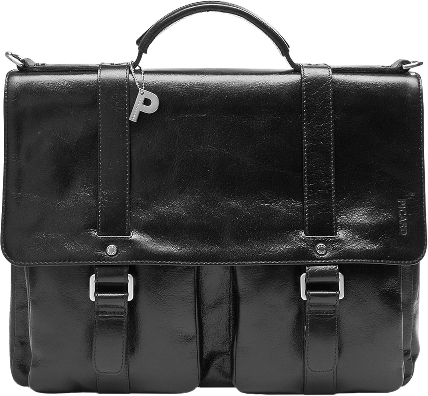 picard leather briefcase