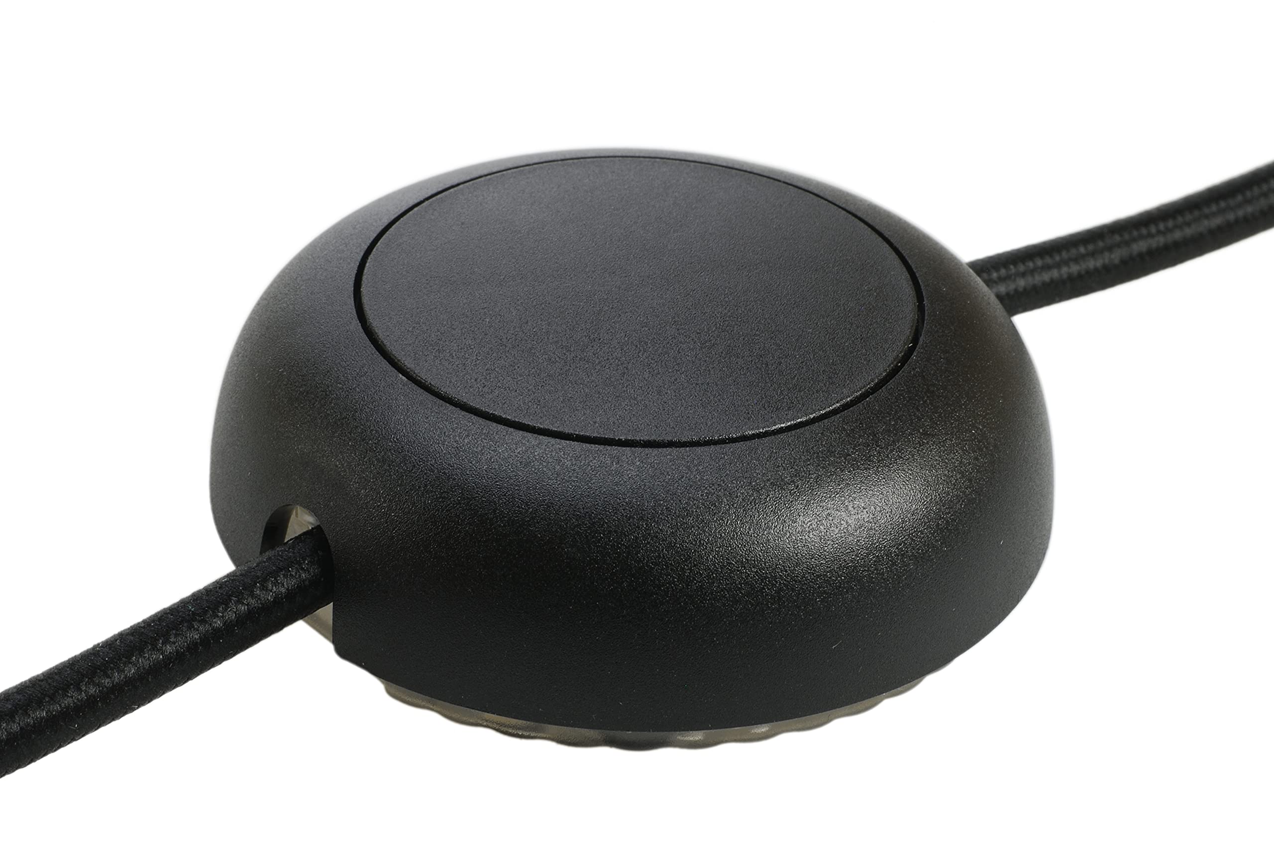 EHMANN 2420x0800 Electronic LED Cord Dimmer T24.08 Black, Phase control, 230 V, 50 Hz, Power: LED 3-55 W, 5-150 W/VA