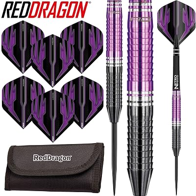 Red Dragon Razor Edge ZX-1 Tungsten Darts Set with Panama | Ubuy