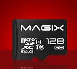 Magix 128GB microSD Card Class 10 U3 V30 95MB/s Read Speed 4K Video SD Adapter view 2