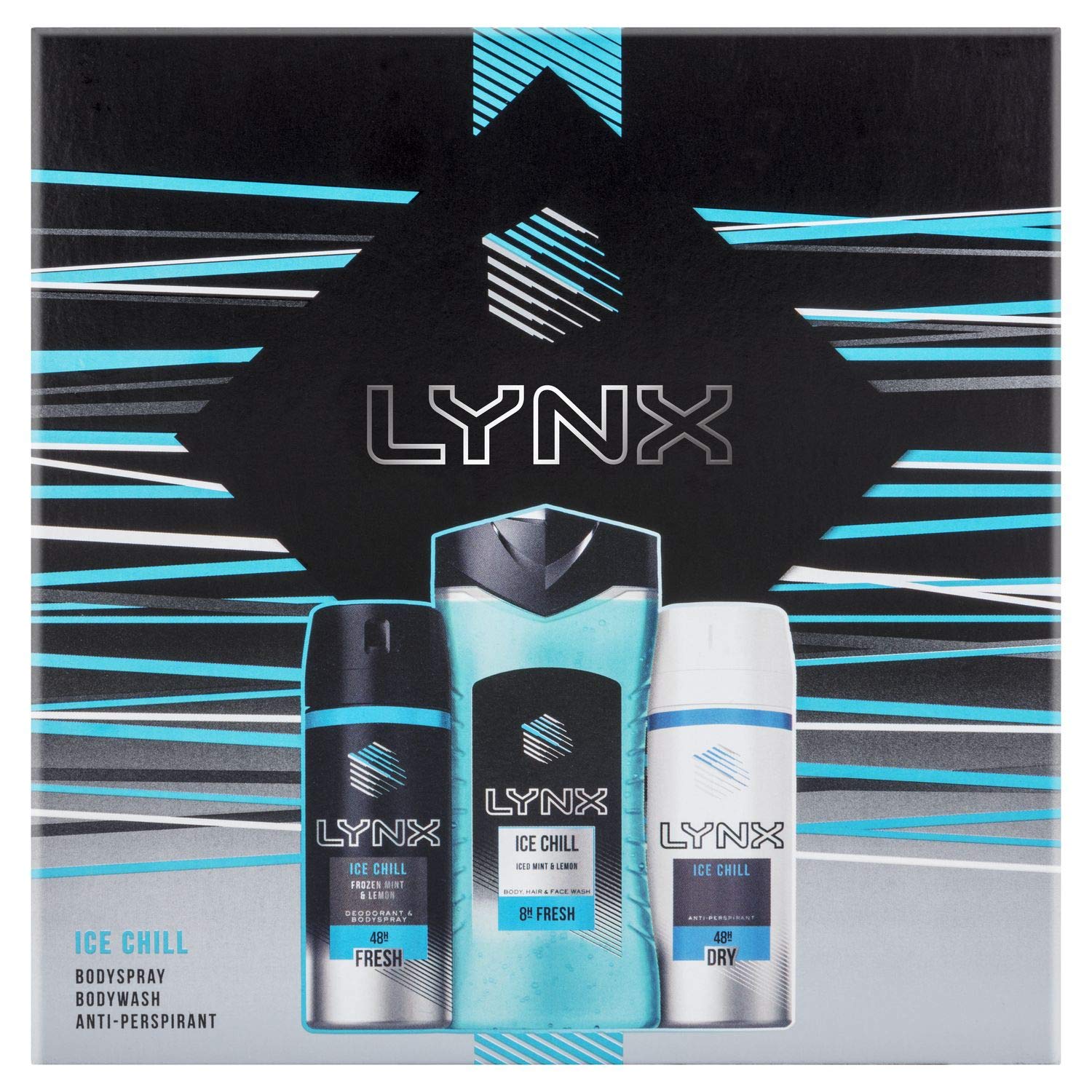 Lynx Ice Chill Trio, Christmas Gifts for men Amazon.co.uk Beauty