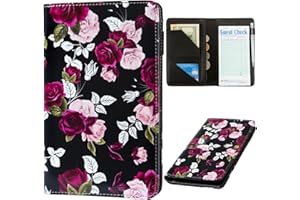 Beceere Server Book, Server Books for Waitress, Server Book with Zipper Pocket, Cute Server Book, Waitstaff Organizer Waitres