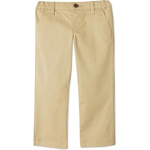Amazon Essentials Girls' Stretch Skinny Fit Chino Pants