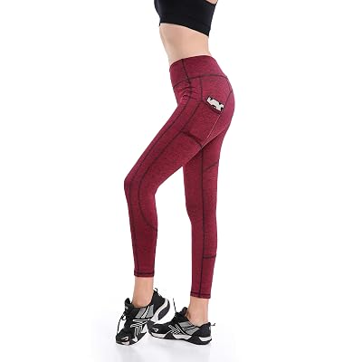 Buy QING HONG Womens Yoga Pants Running 