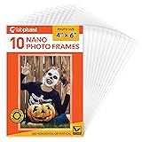 10 PCS Nano Adhesive Transparent Photo Holder