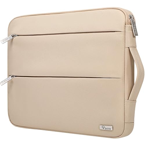 Voova 13 Inch Laptop Sleeve Case Compatible with MacBook Air 13  M1/M2/M3/M4 2020-2025, MacBook Pro 13/14, IPad Air/Pro 13, Waterproof Slim 