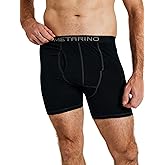 ZSOSBA METARINO Men's Merino Wool Underwear - Ultra-Soft Boxer Briefs with Anti Odor for Hiking, Travel & Everyday Comfort