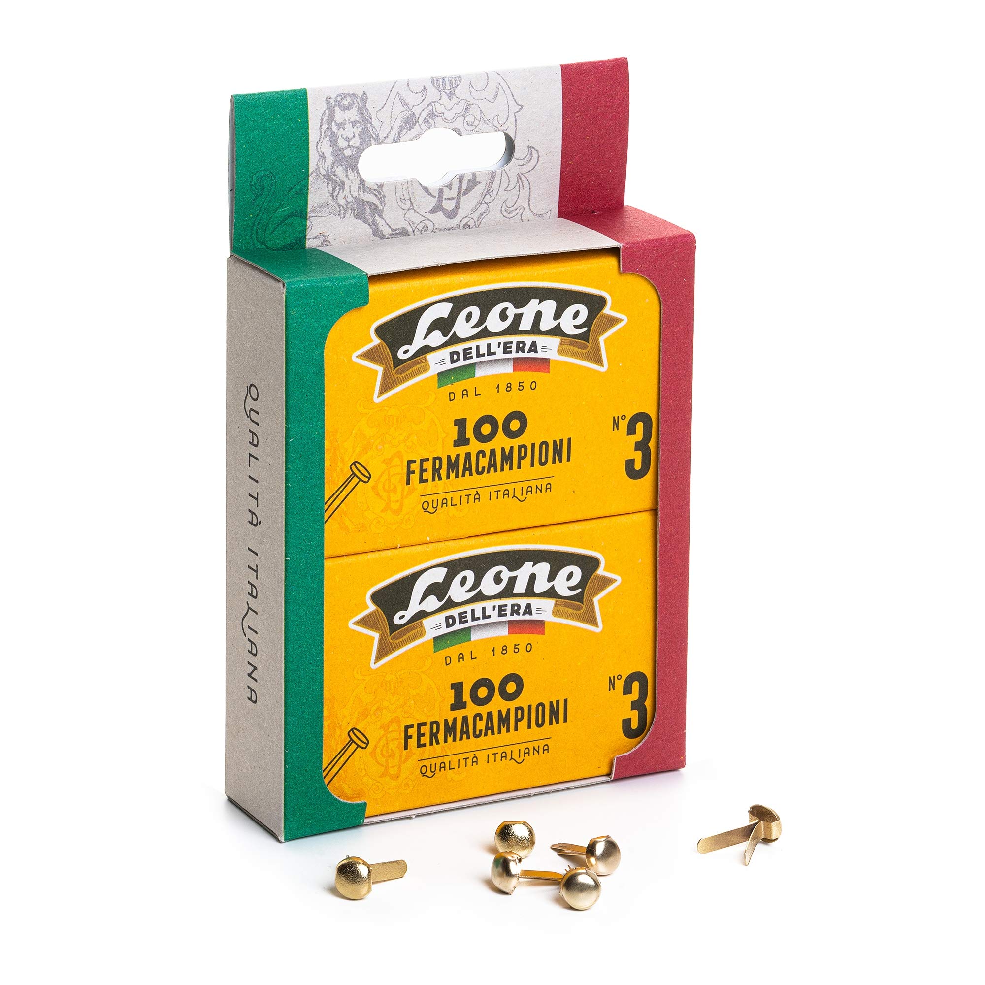 Leo Dell'Era Example Clips No. 3-16 mm Pack of 200 Cardboard with 2 Boxes