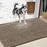 IM HOME Chenille Absorbent Outdoor Doormat 36" x
