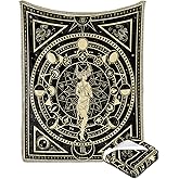 Scorpio Gifts, Scorpio Gifts for Women, Moon Constellation Zodiac Decor Birthday Witchy Soft Astrology Blanket 60