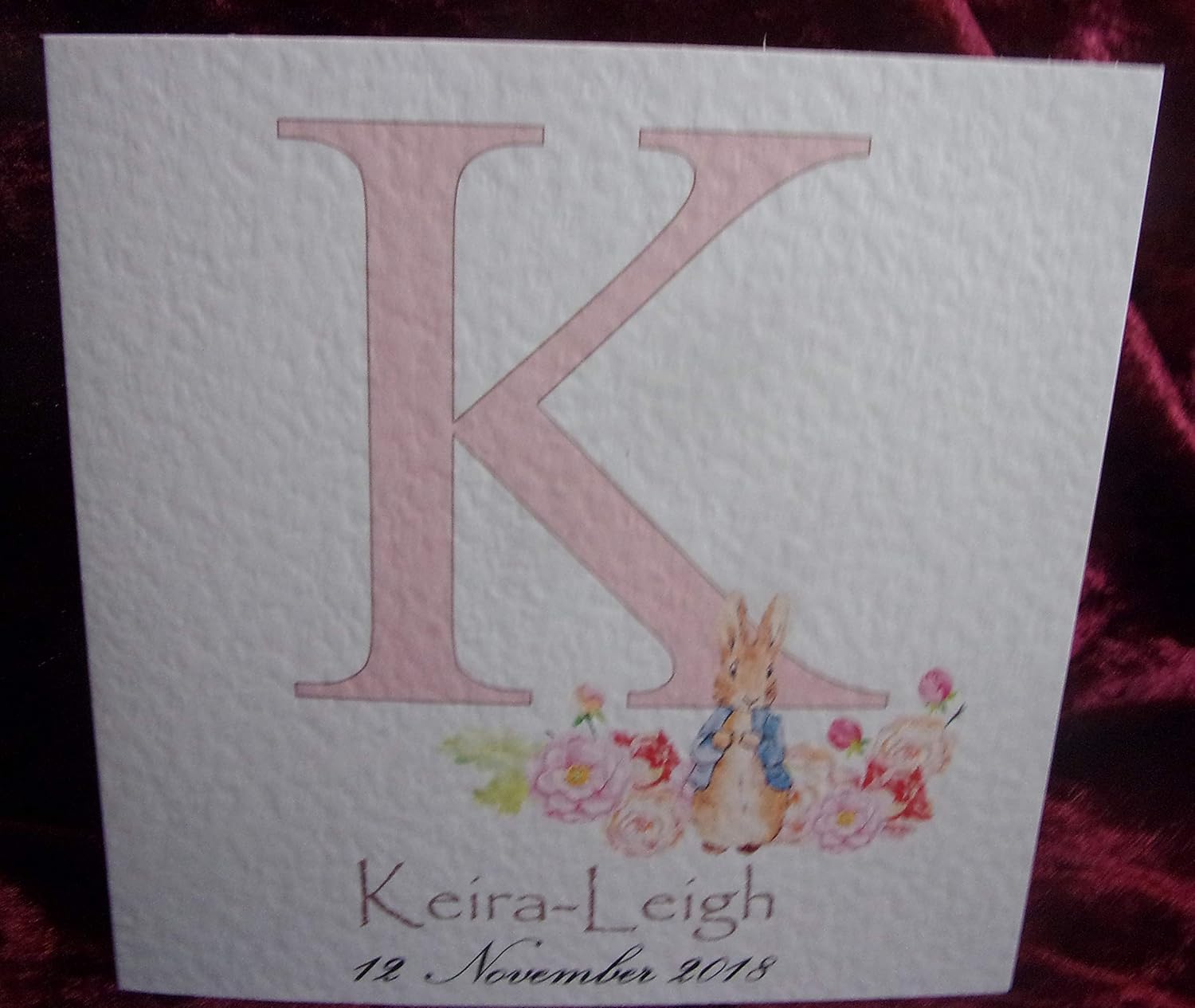 baby girl personalised