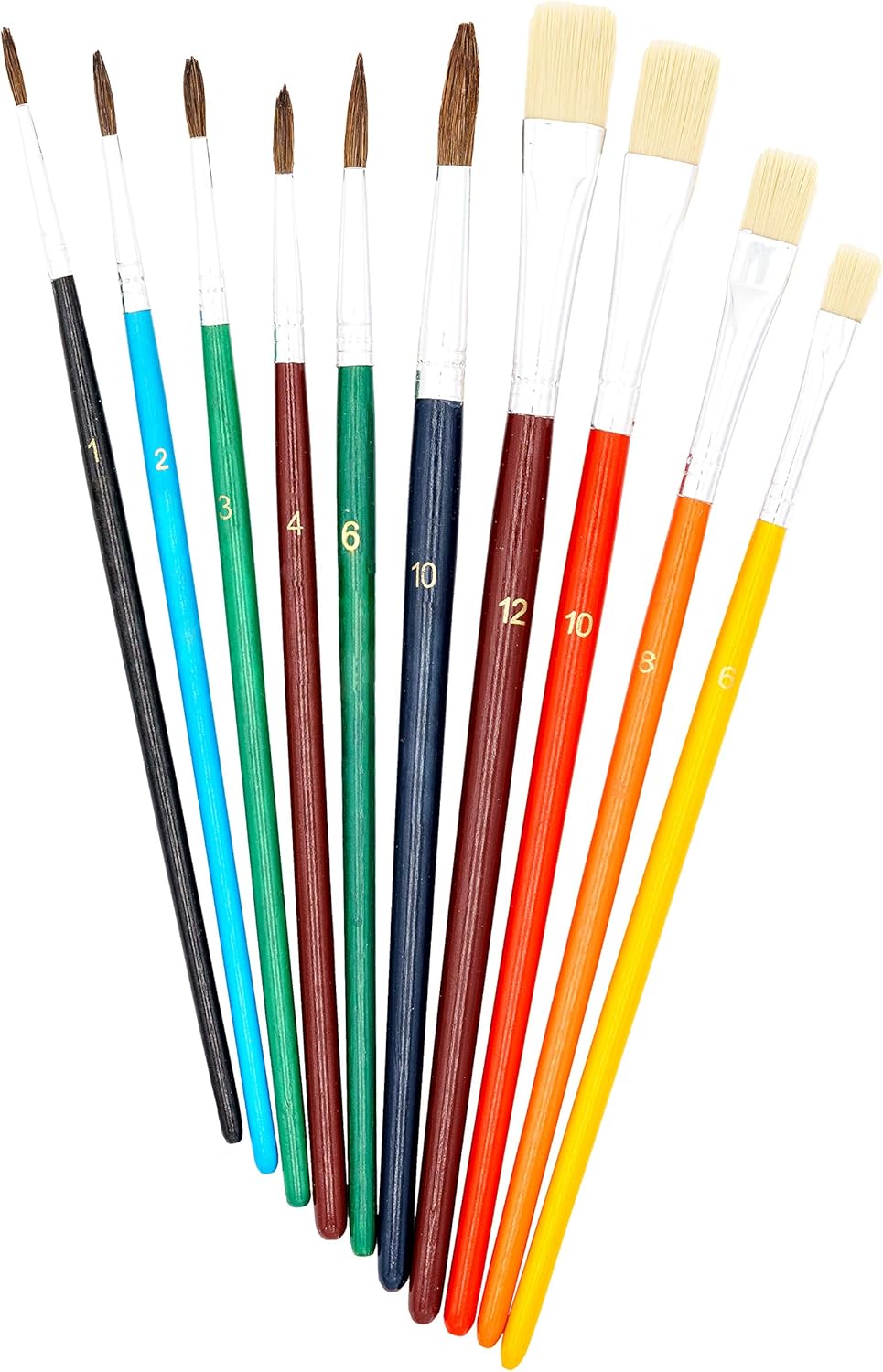 TSI Brush, Coloured, Haarpinsel 1,2,3,4,6,1-Borstenpinsel 6,8,10,12, Haarpinsel 1,2,3,4,6,10 - Borstenpinsel 6,8,10,12 - Image 4